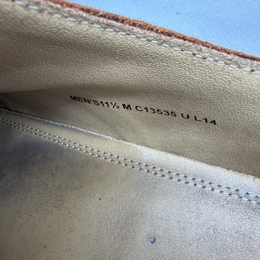 Cole Haan Brown Leather Oxford Grand OS size 11.5 M Business Casual Lace up